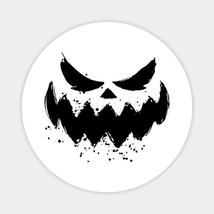 Halloween Pumpkin Face Magnet